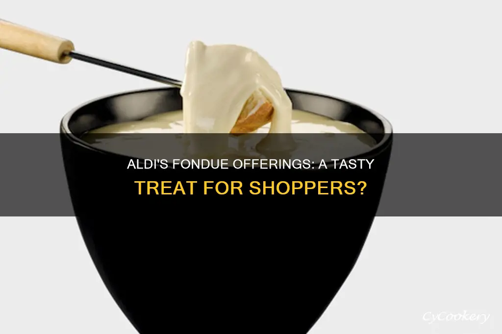 does aldi have fondue