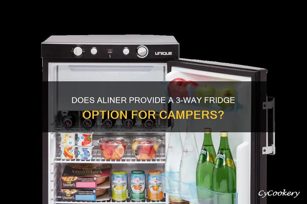 does aliner offer a 3 way refrigerator
