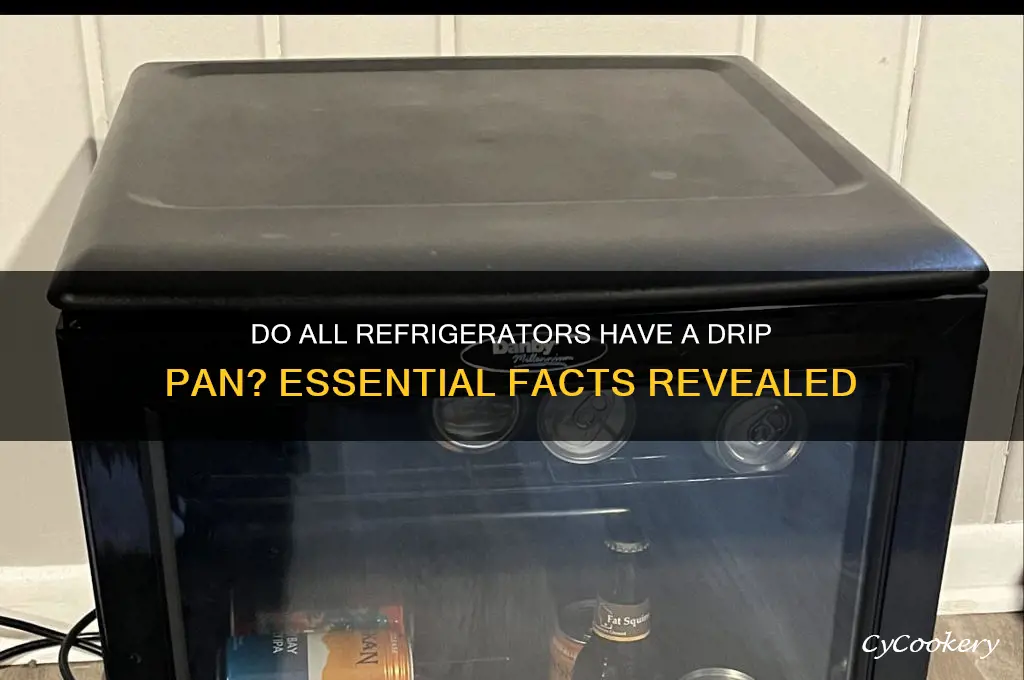 does all refrigerators have a drip pan