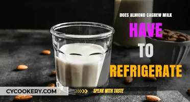 Should Almond Cashew Milk Be Refrigerated? Storage Tips Revealed
