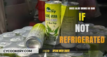 Aloe Vera Drinks: Shelf Life Without Refrigeration Explained