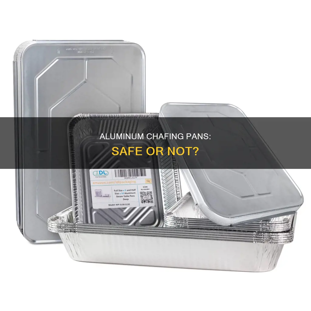 does aluminum leach into foods from chafing pans