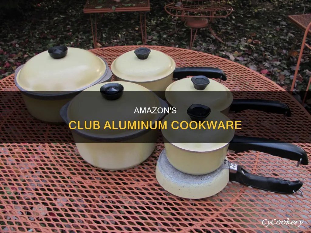 does amazon sell club aluminum pots and pans