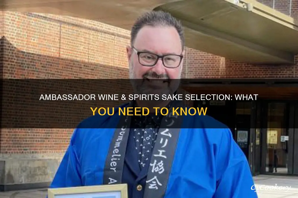 does ambassador wine and spirits have sake