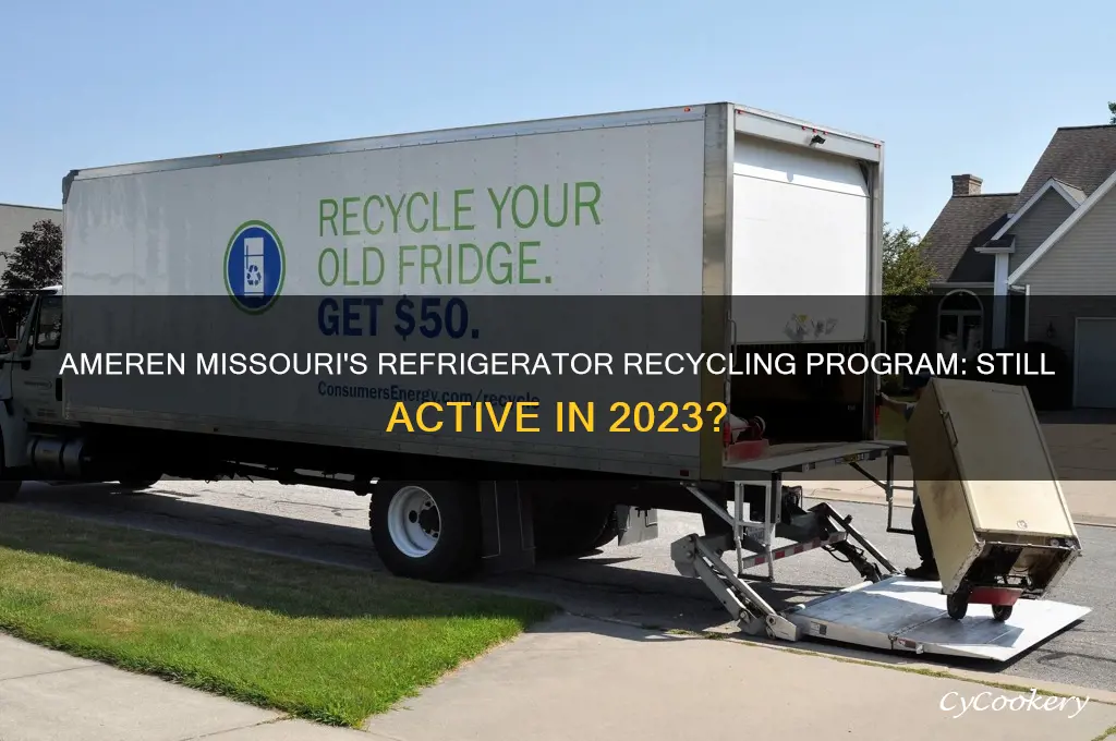 does ameren missouri still pick up old refrigerators