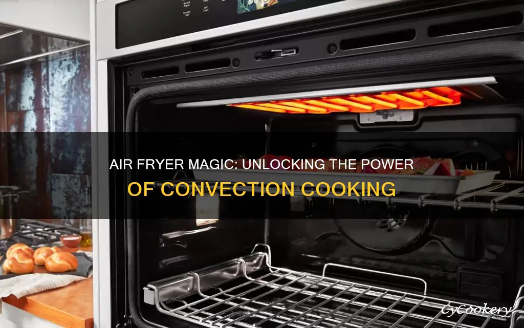 does an air fryer operate on convection cooking