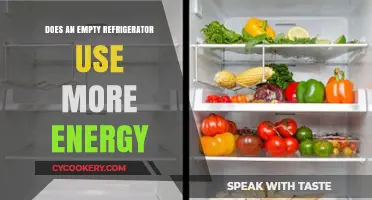 Empty Fridge Energy Use: Does Less Food Mean Higher Bills?