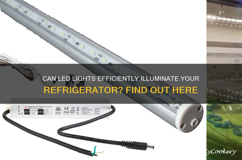 does an led light work in a refrigerator
