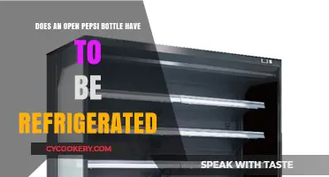 Should You Refrigerate an Open Pepsi Bottle? Facts and Tips
