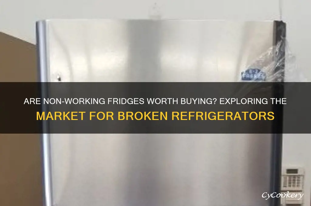 does anybody buy refrigerators that aren