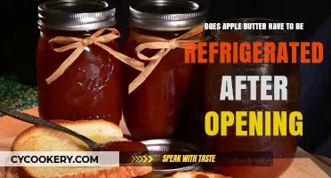 Apple Butter Storage: Refrigerate After Opening or Not?