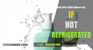 Does Apple Cider Vinegar Gel Without Refrigeration? Facts Explained