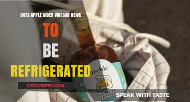 Should Apple Cider Vinegar Be Refrigerated? Storage Tips Revealed