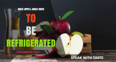 Does Apple Juice Need Refrigeration? Storage Tips for Freshness
