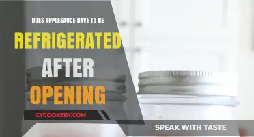 Does Applesauce Need Refrigeration After Opening? Storage Tips Revealed