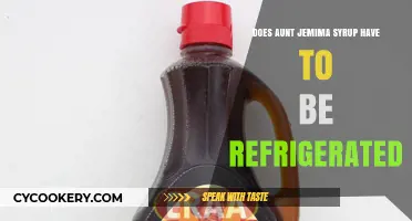Does Aunt Jemima Syrup Need Refrigeration? Storage Tips Revealed