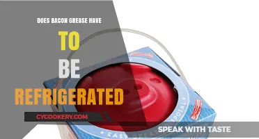 Should Bacon Grease Be Refrigerated? Storage Tips and Best Practices