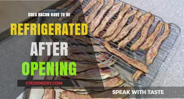 Does Bacon Need Refrigeration After Opening? Storage Tips Explained