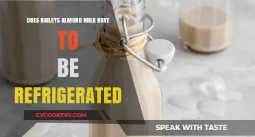 Does Baileys Almond Milk Need Refrigeration? Storage Tips Revealed