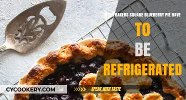 Should Bakers Square Blueberry Pie Be Refrigerated? Storage Tips