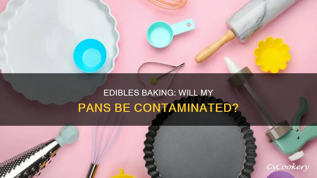 does baking edibles contaminate my pan