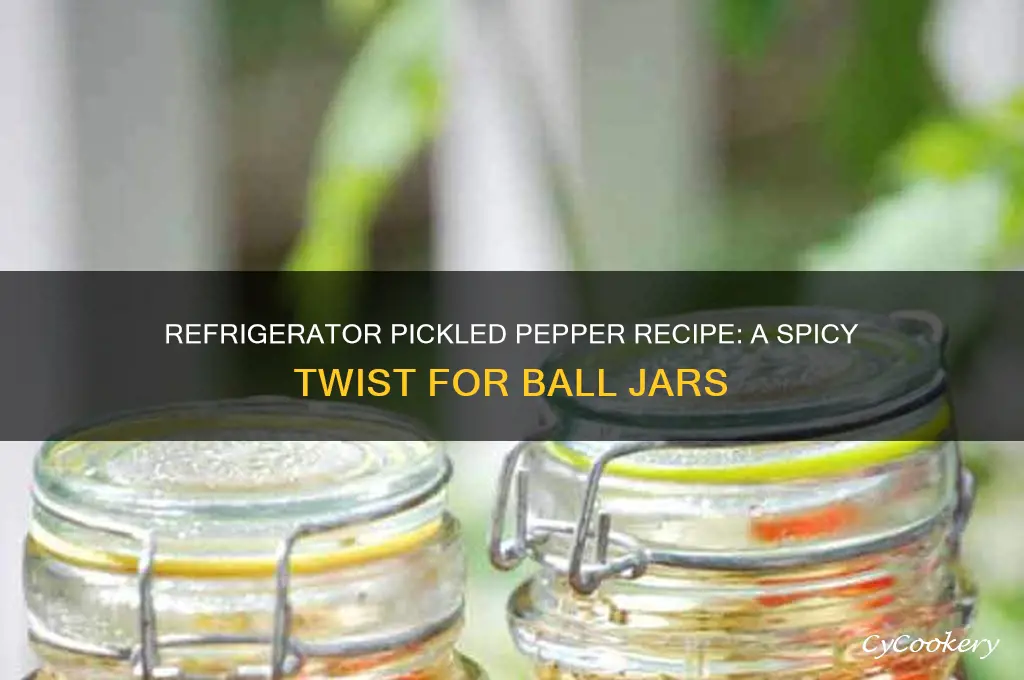 does ball have a refrigerator pickled pepper recipe