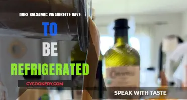 Should Balsamic Vinaigrette Be Refrigerated? Storage Tips Revealed
