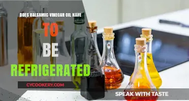 Should Balsamic Vinegar Oil Be Refrigerated? Storage Tips Revealed