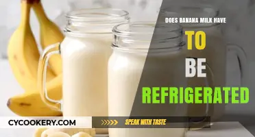Does Banana Milk Need Refrigeration? Storage Tips and Shelf Life Explained