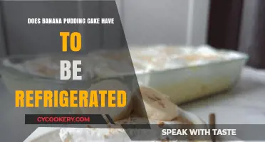 Should Banana Pudding Cake Be Refrigerated? Storage Tips Revealed