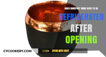 Barefoot Wine: Refrigeration Tips After Opening for Optimal Flavor