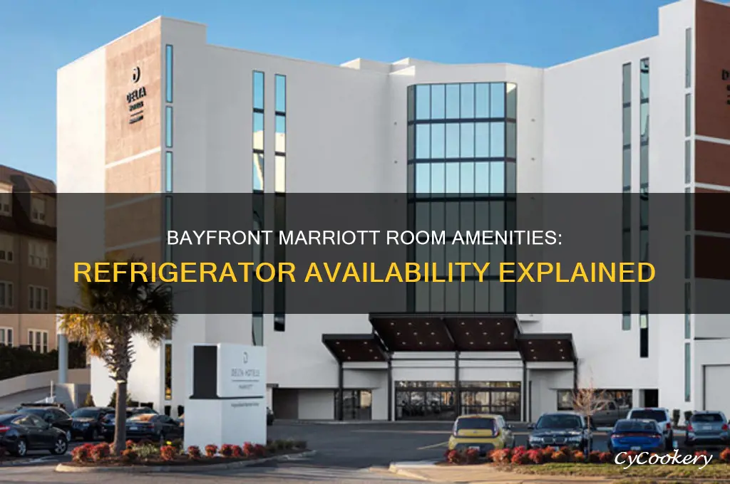 does bayfront marriott hv refrigerator in rooms