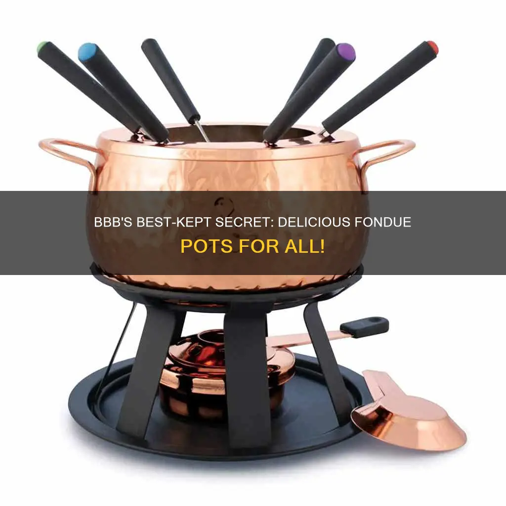 does bbb have fondue pots