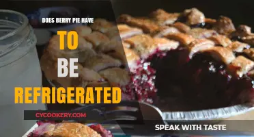Should Berry Pie Be Refrigerated? Storage Tips for Freshness