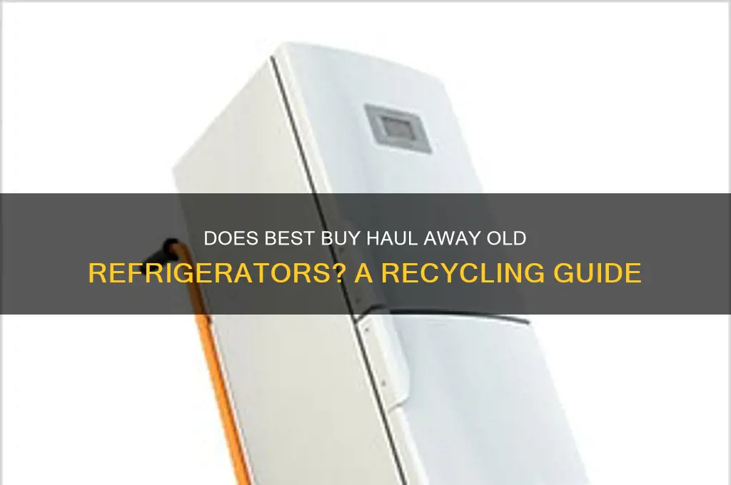 does best buy take away your old refrigerator