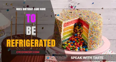 Should Birthday Cake Be Refrigerated? Storage Tips for Freshness