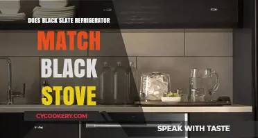 Black Slate Refrigerator and Stove: A Perfect Kitchen Match?