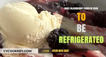 Should Blackberry Cobbler Be Refrigerated? Storage Tips for Freshness