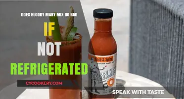 Does Bloody Mary Mix Expire Without Refrigeration? Shelf Life Explained