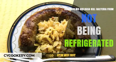 Boiling Kielbasa: Does It Eliminate Bacteria from Improper Storage?