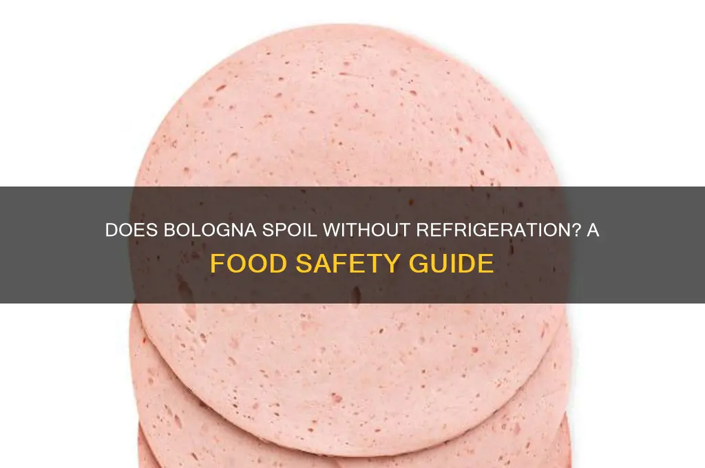 does bologna go bad if not refrigerated