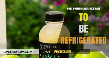 Does Bottled Lime Juice Need Refrigeration? Storage Tips Revealed