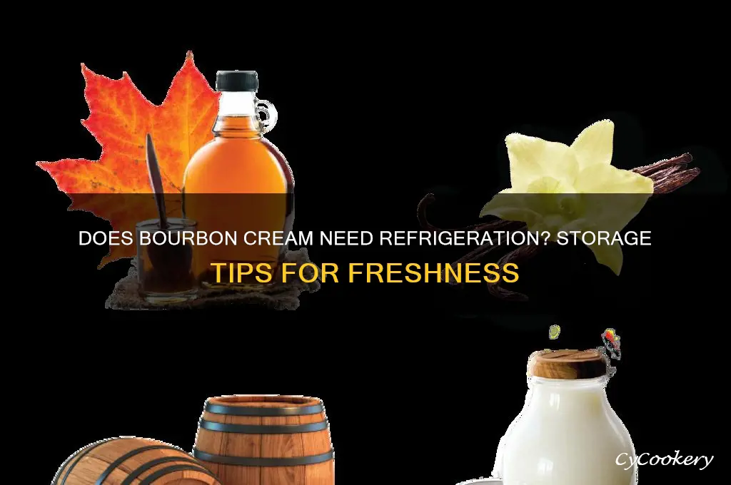 does bourbon cream have to be refrigerated