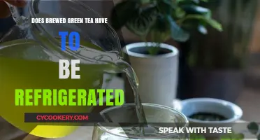 Should Brewed Green Tea Be Refrigerated? Storage Tips Revealed
