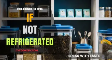 Does Brewed Tea Spoil Without Refrigeration? A Storage Guide