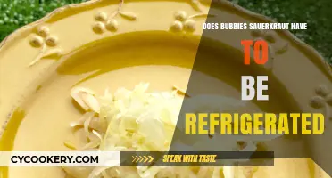 Does Bubbies Sauerkraut Need Refrigeration? Storage Tips Revealed