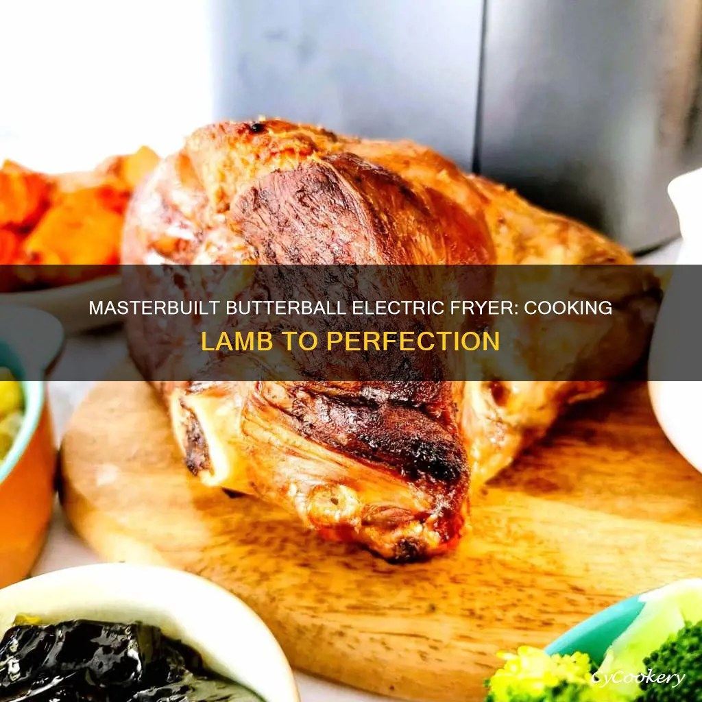 does butterball electric fryer by masterbuilt cook lamb