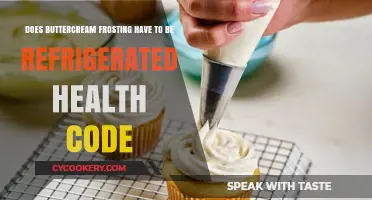 Buttercream Frosting Refrigeration: Health Code Requirements Explained