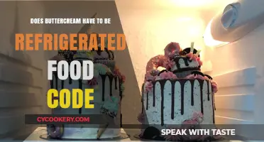 Buttercream Refrigeration: Food Code Requirements and Storage Best Practices