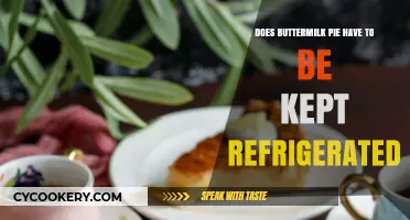 Buttermilk Pie Storage: Refrigerate or Not? A Complete Guide